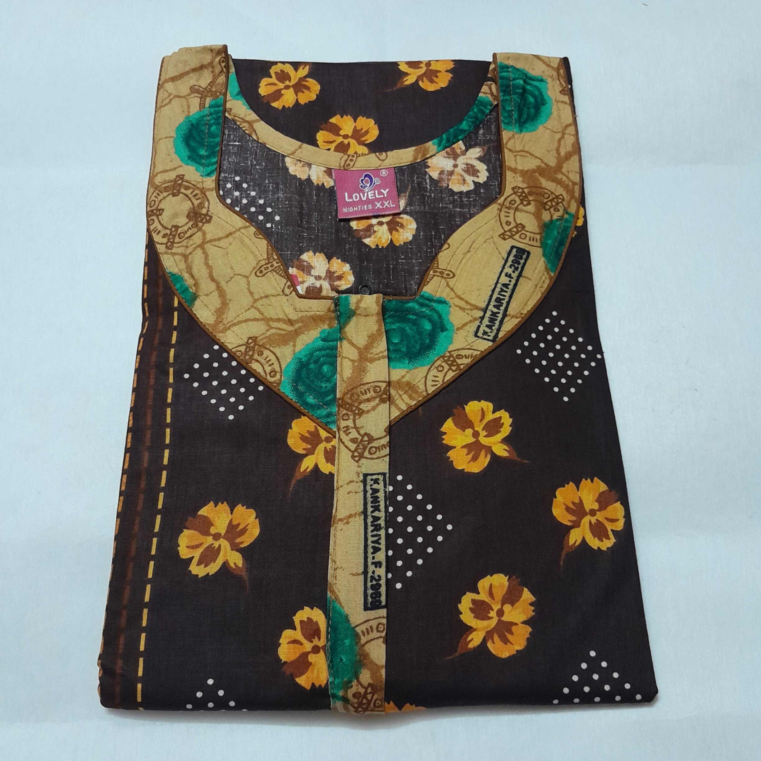 FJJ019 Cotton Nighty for Women