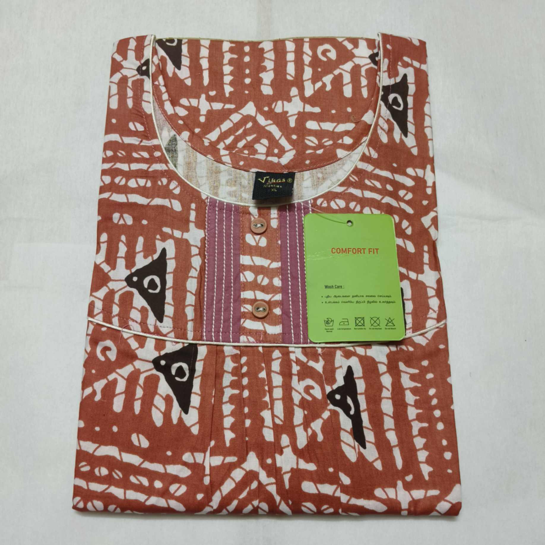 J048 Cotton Nighty for Women